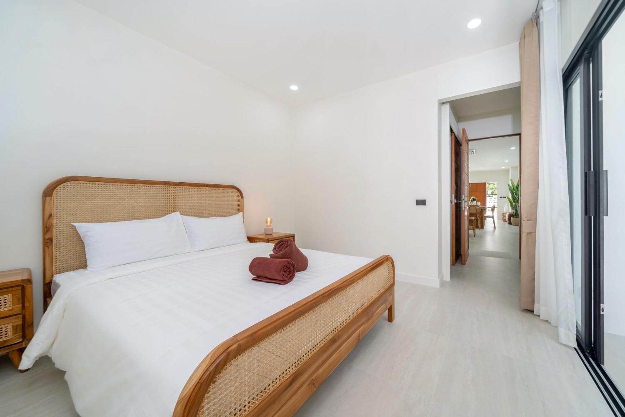 विला Brand New 4br Balinese Style Pool Kaia Just 5 Min Drive From Naiharn *